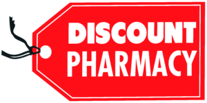 Logo de Discount Pharmacy, farmacia en Cabo San Lucas